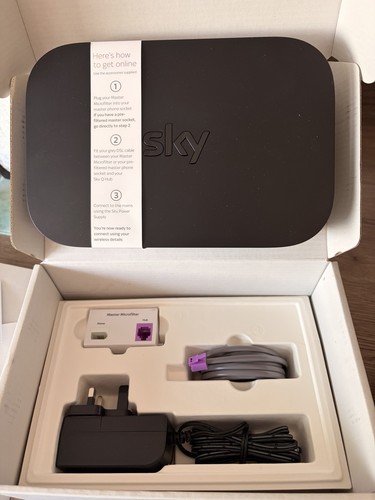 Sky hub broadband router - q,