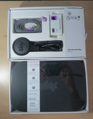 Sky hub er110uk wireless - q,