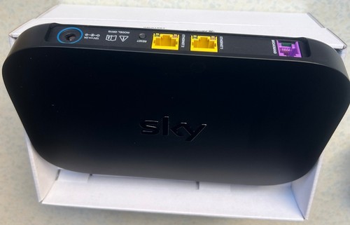 Sky hub wireless - q, router