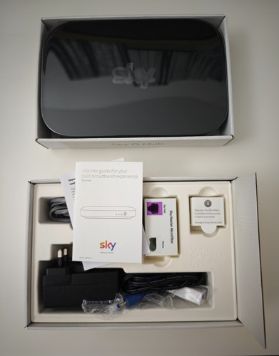 Boxed sky hub wireless - boxed,
